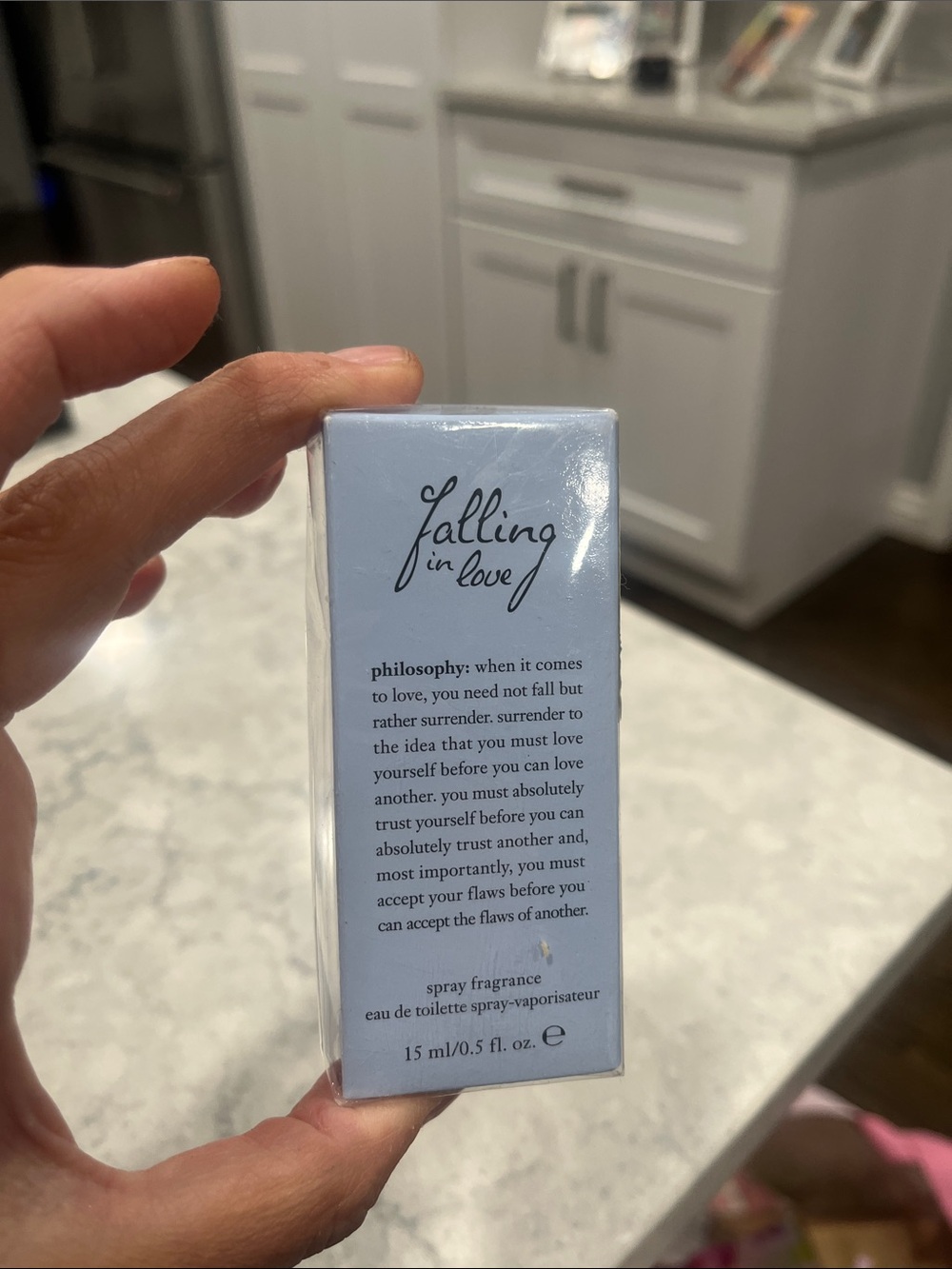 Philosophy Falling in Love Spray - Light Blue Packaging- 0.5 Oz